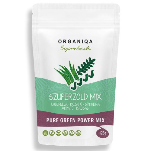 Organiqa bio szuperzöld mix 125 g