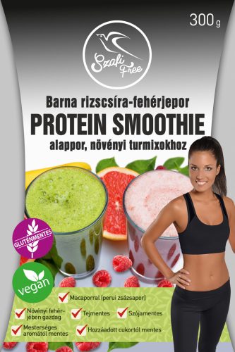 Szafi Free barna rizscsíra-fehérjepor protein smoothie alap 300 g