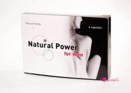 Natural P. for men potencianövelõ kapszula férfiaknak 6db