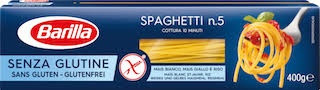 Barilla gluténmentes spagetti tészta 400 g