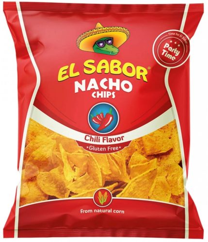 El sabor big nacho chips gluténmentes chilis 225 g