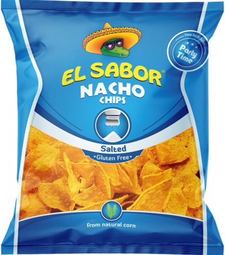 El sabor big nacho chips gluténmentes sós 225 g