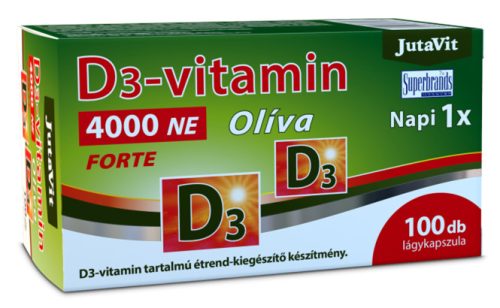 Jutavit d3-vitamin 4000 NE olíva 100 db