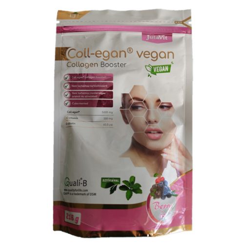 Jutavit coll-egan vegan collagen por berry ízű 216 g