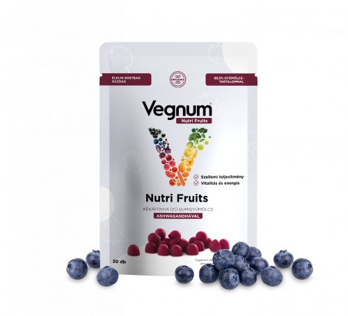 Vegnum nutrifruits ashwagandha áfonya 30 db