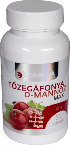 Damona tőzegáfonya d-mannóz max tabletta 60 db