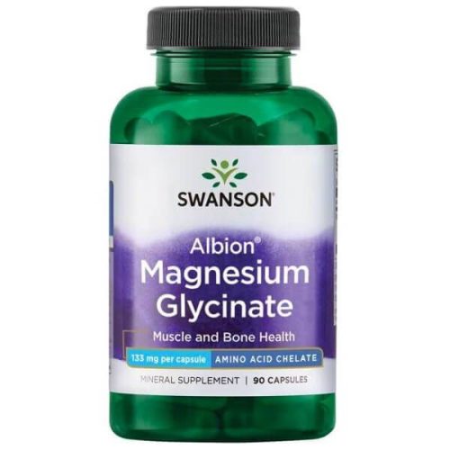 Swanson Magnézium-glicinát 133mg / 90 kapszula