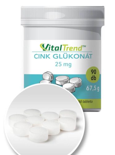 VitalTrend Cink glükonát tabletta