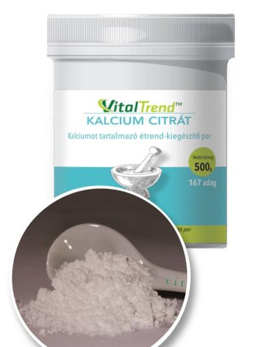 VitalTrend Kalcium-citrát por - 500g