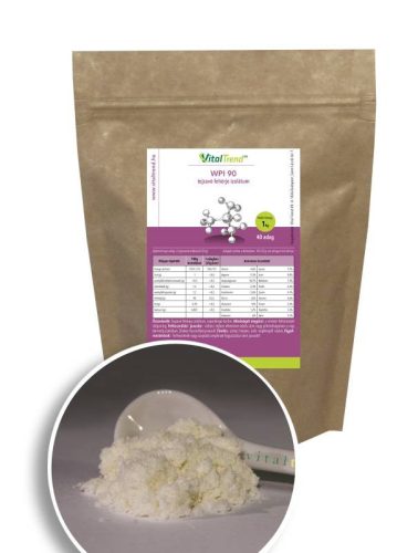 VitalTrend WPI90 tejsavófehérje izolátum natúr - 1kg