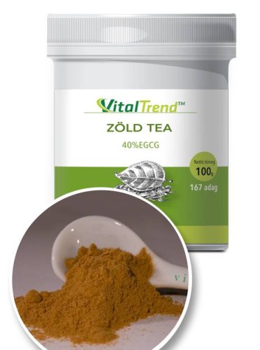 VitalTrend Zöld Tea kivonat por - 100g