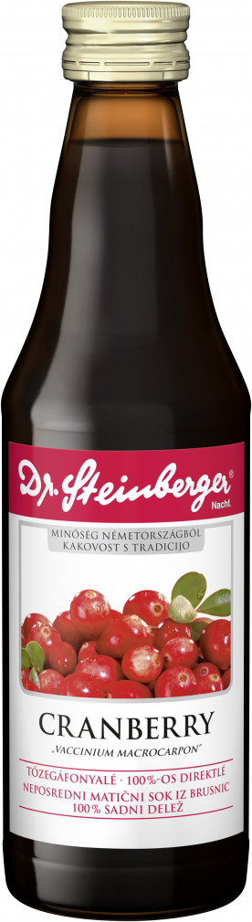 Dr.steinberger tőzegáfonyalé 330 ml