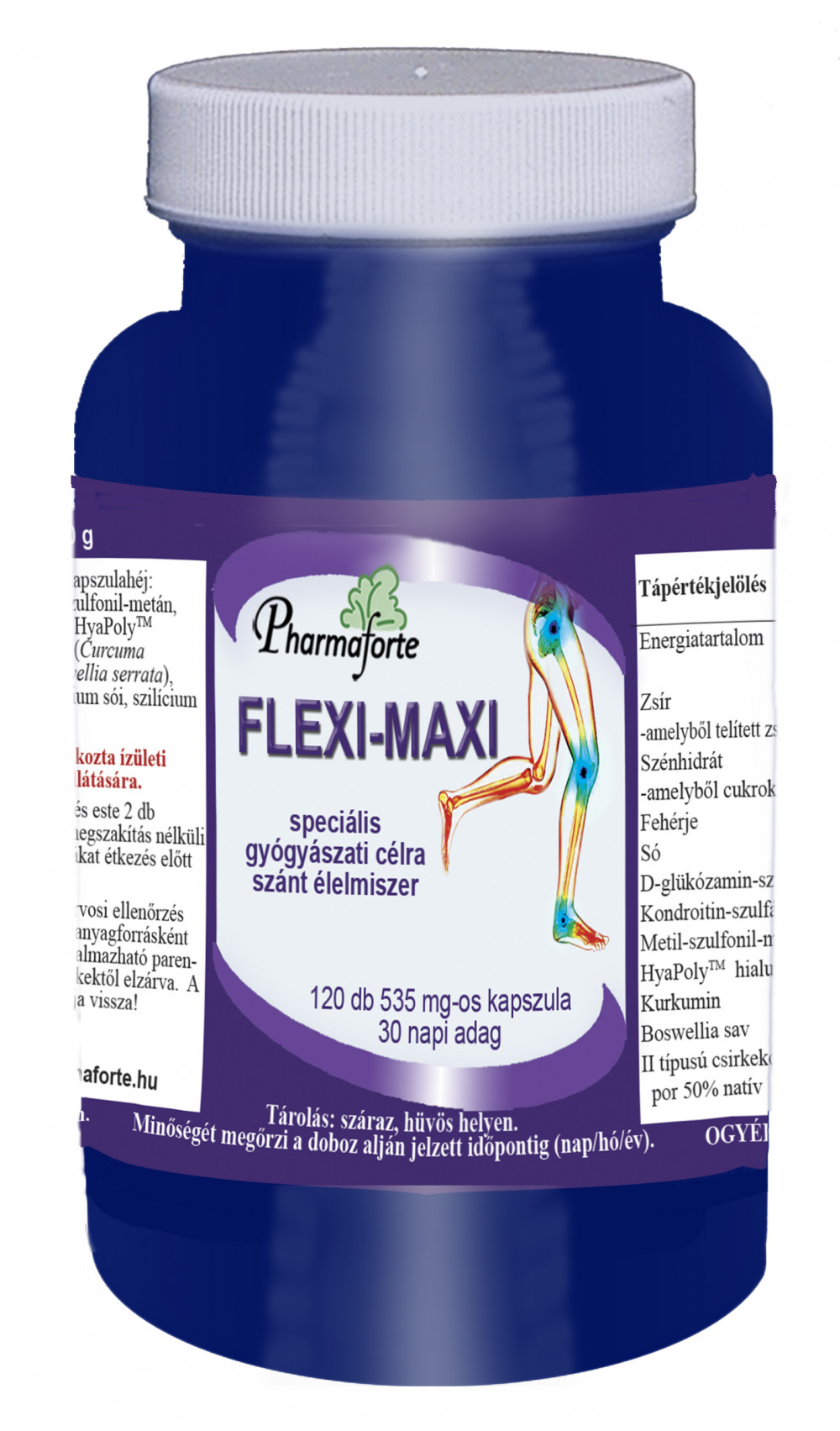 Flexi-maxi speciális gyógyászati célra szánt élelmiszer kapszula 120 db
